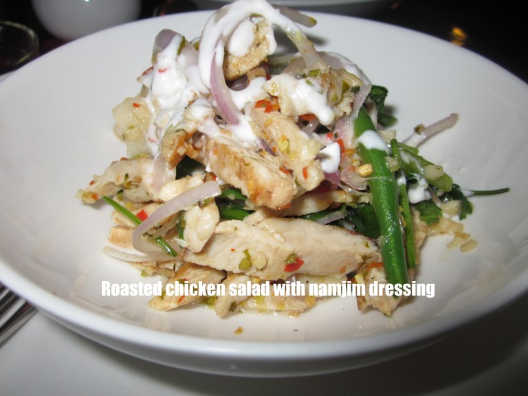 Roasted chicken salad 1