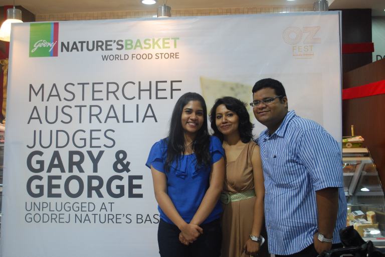 Three lucky contestants