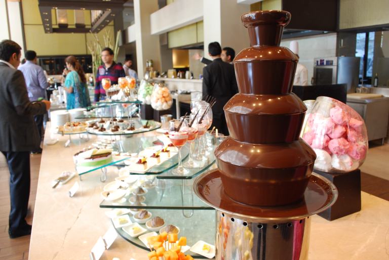 Chocolate fountain