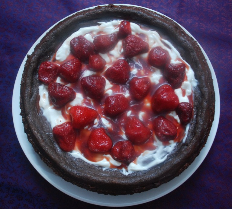 Chocolate cheesecake 1
