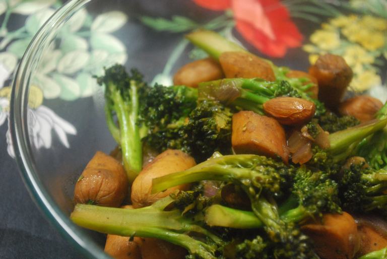Broccoli sausage stir fry 2