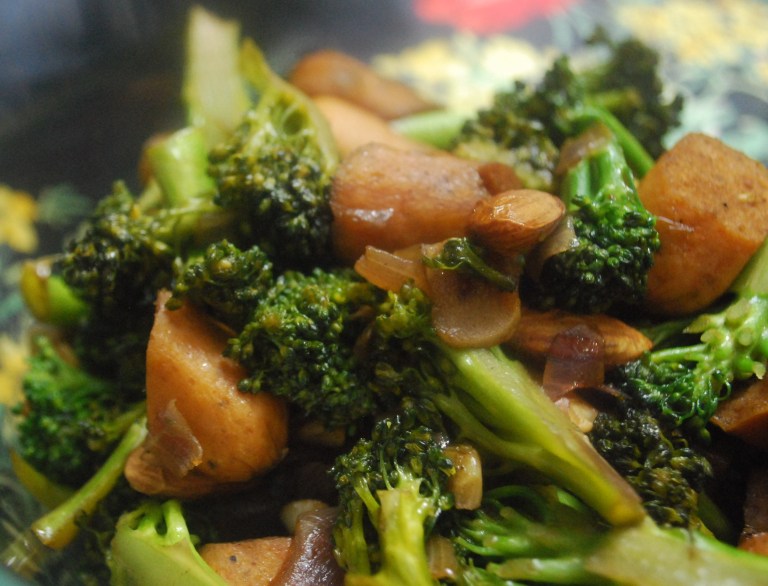 Broccoli sausage stir fry 3