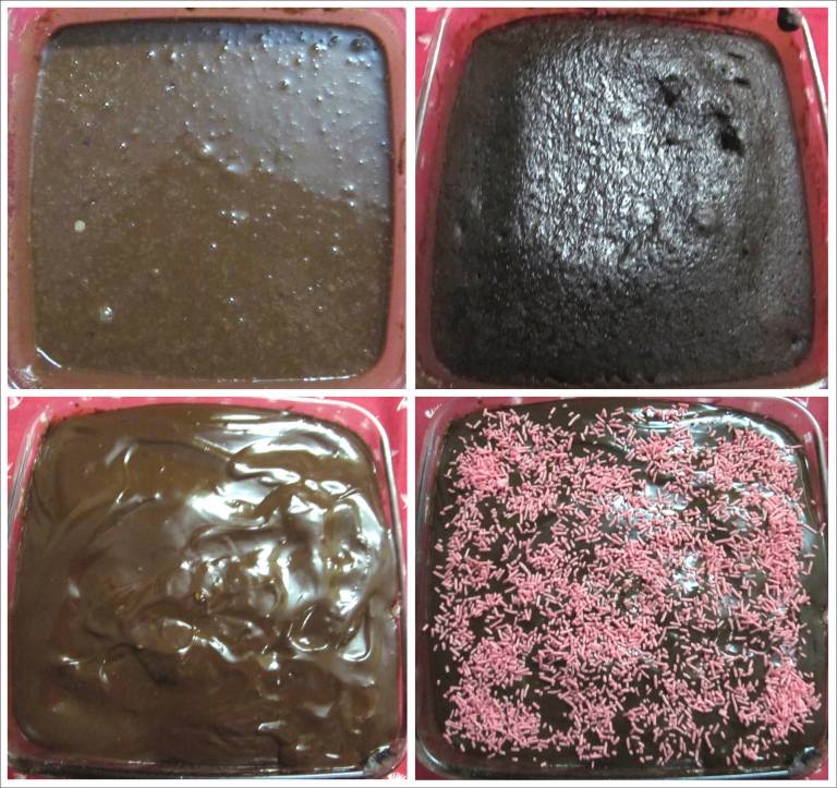 Lazy person's chocolate cake