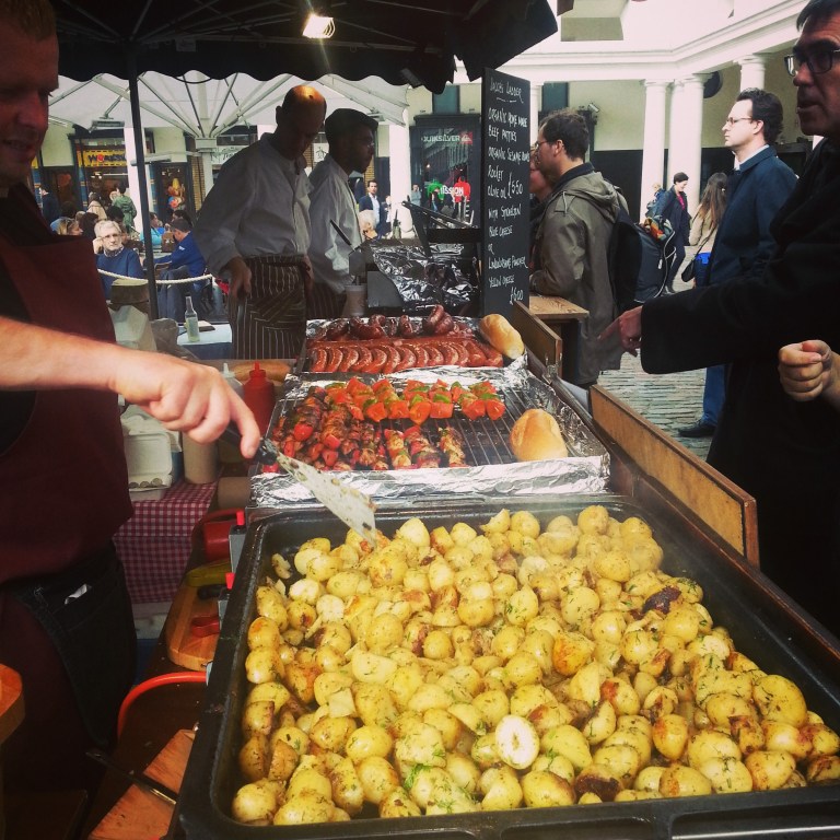 23. Grilled potatoes