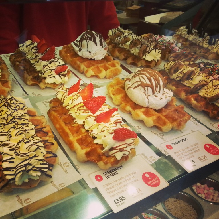 31. Strawberry waffle