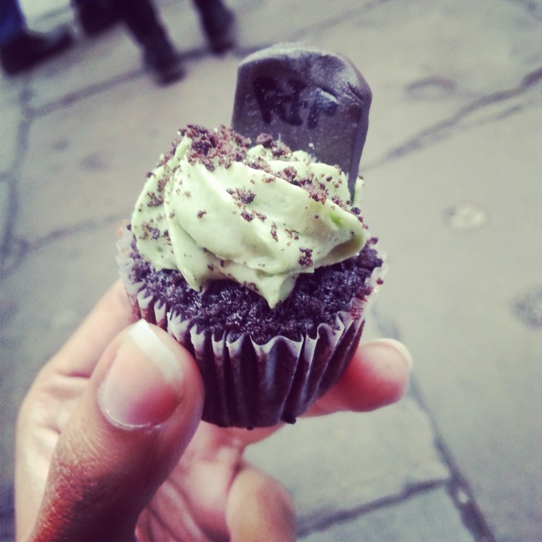 61. Mint cupcake