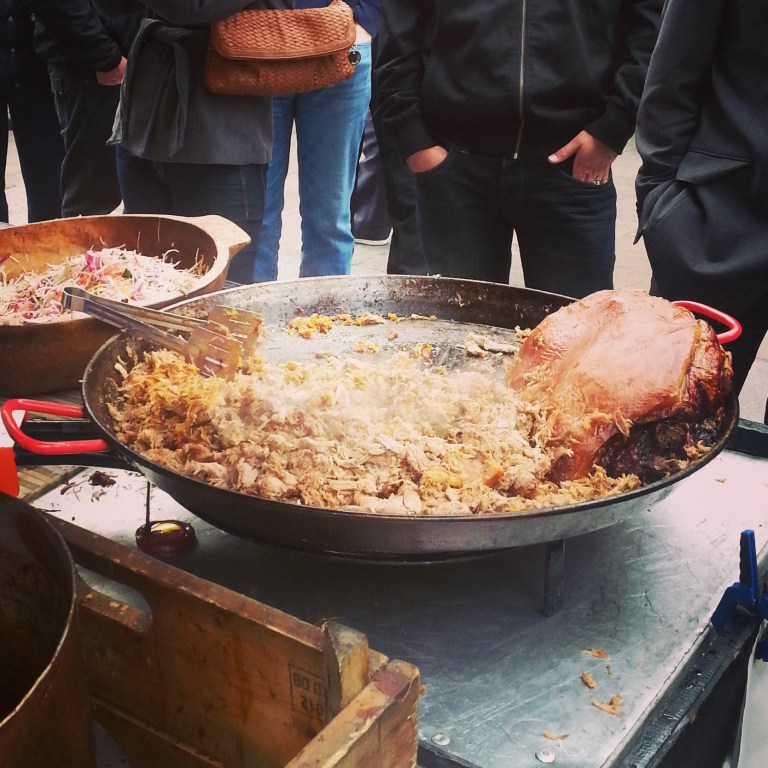 63. Slow cooked pork