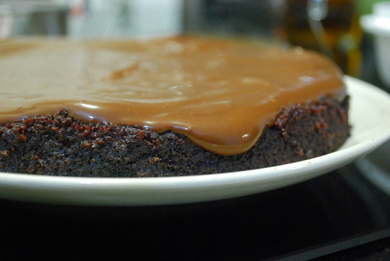 Triple whiskey cake 3