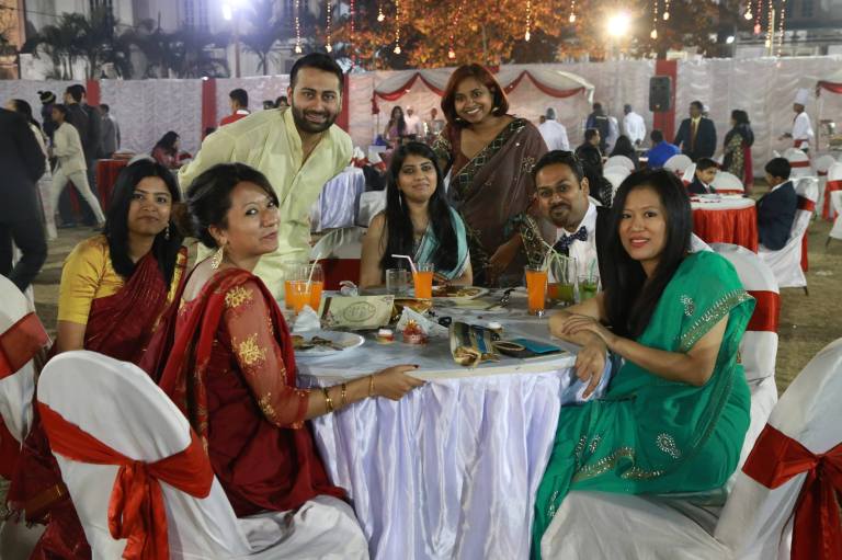 Friends from near and far