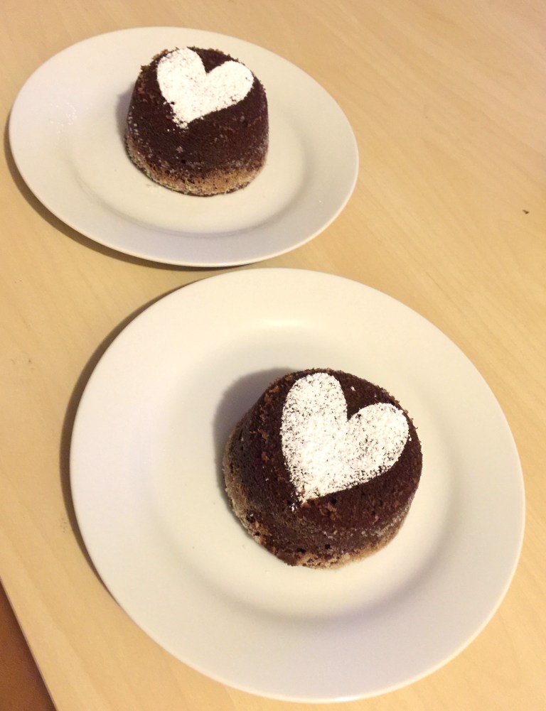 Chocolate lava cake 4