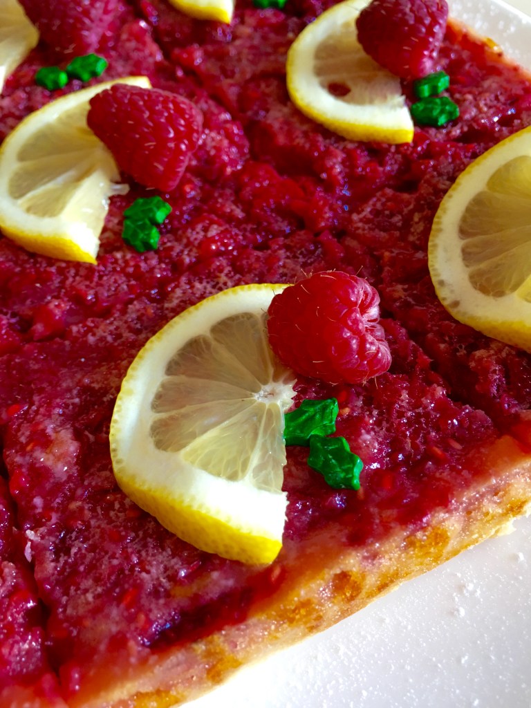 Raspberry Lemon bars 2